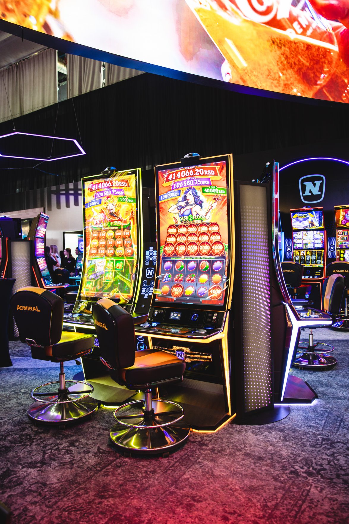  NOVOMATIC - BEGE Trade show - DIAMOND X 1.55J CASH FLOOD LINK